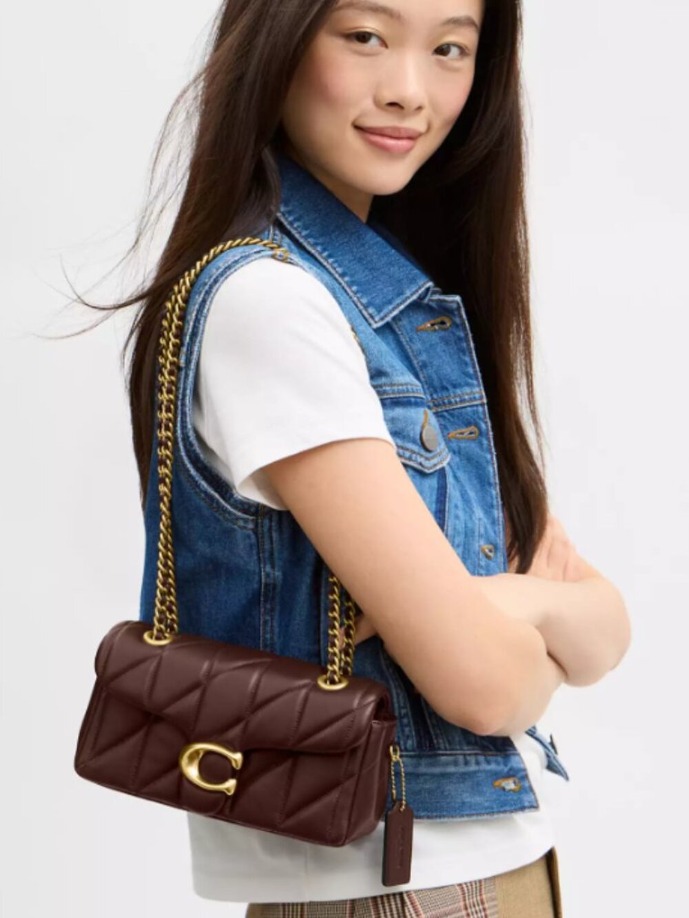 Coach Tabby Shoulder Bag 20 With Pillow Quilting